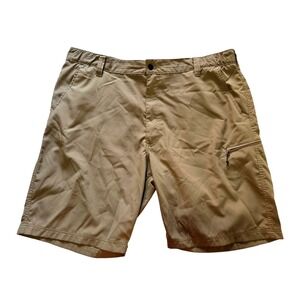 Wrangler Outdoor Performance Hiking Shorts Men 40 Khaki Gorpcore Utility Dadcore